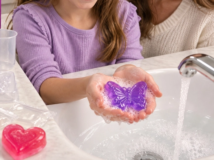Forme decorative a cuore e a farfalla