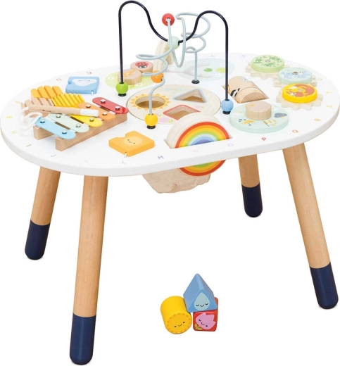 Tavolino educativo in legno con attività Le Toy Van