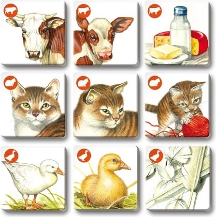 Imparare giocando: conosci animali, cuccioli e prodotti