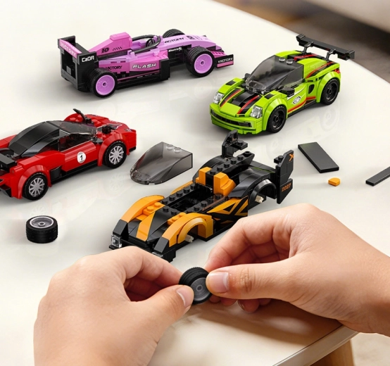 Costruzione divertente con 163 pezzi