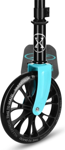 Grandi ruote da 200 mm per una guida fluida