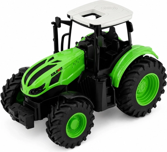 Trattore realistico 1:24 con grandi ruote fuoristrada