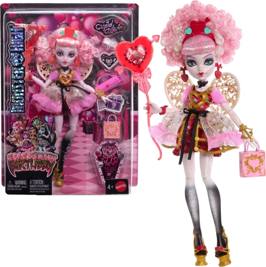 Monster High Cupid Asteria bambola Compleanno Spaventosamente Dolce con accessori