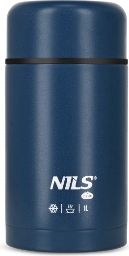 Thermos per alimenti NILS Camp 1 l blu