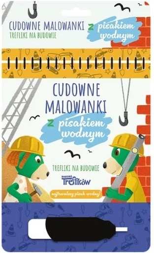 Trefliki al cantiere – magici album da colorare con pennarello ad acqua