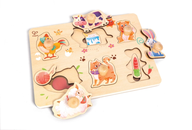 Sorpresa a doppio strato a tema fattoria