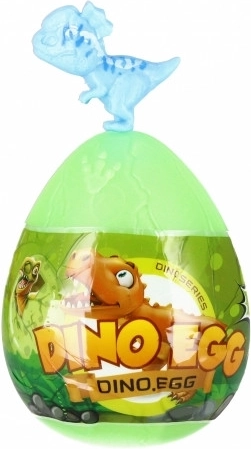 Ovetto colorato con dinosauro