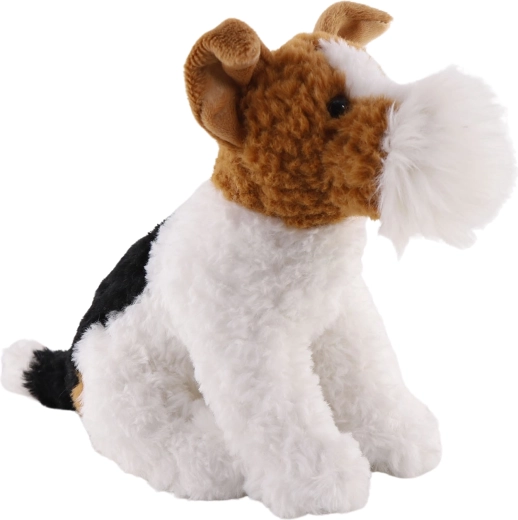 Fox terrier di peluche seduto 19 cm