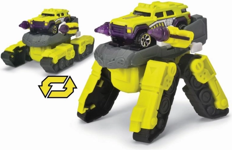 Doppia trasformazione: carro armato e robot in uno