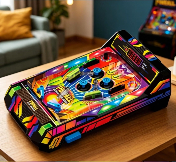 Effetti LED e suoni arcade come in sala giochi