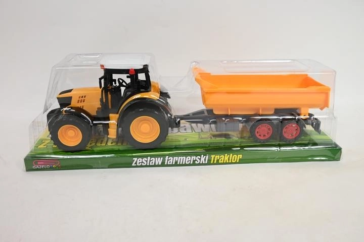 Trattore con rimorchio per bambini