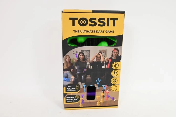 TOSSIT set di avvio di freccette con ventosa 7 pezzi verde