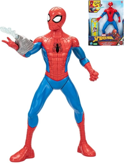 Hasbro Spider-Man Thwip Action: action figure con spara-ragnatele