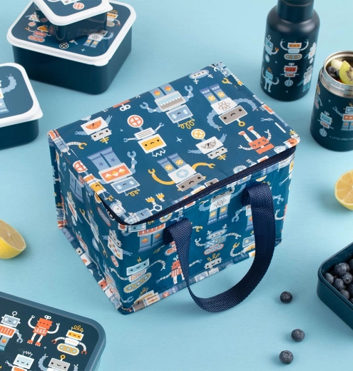 A Little Lovely Company borsa termica con motivo robot