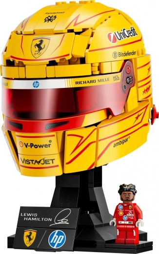 Casco iconico in giallo Modena per i fan della F1