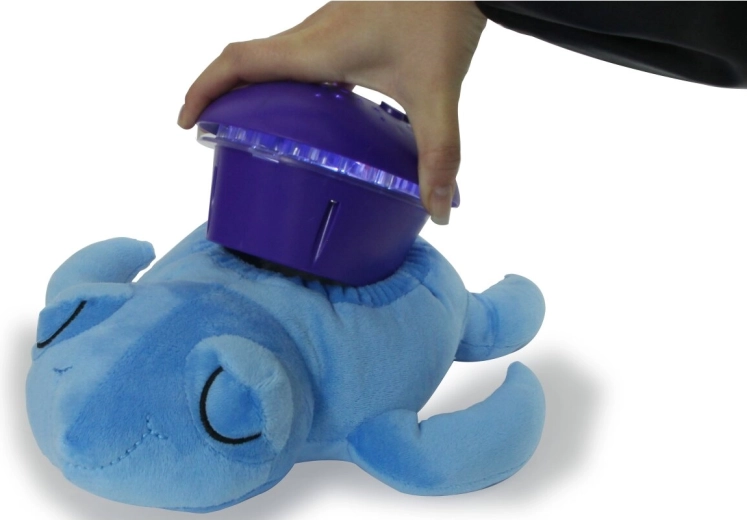 Morbida tartaruga in peluche con cupola rimovibile