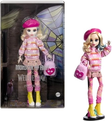 Bambola Monster High Enid Sinclair ispirata alla serie Wednesday