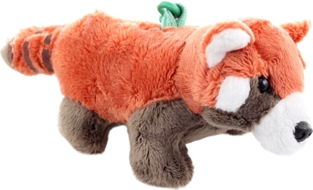 Portachiavi a forma di panda rosso in peluche 16 cm