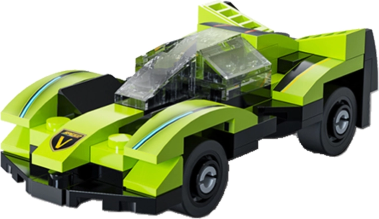 Design sportivo Green Blade con dettagli