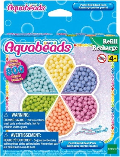 Set di ricarica Aquabeads con perline color pastello