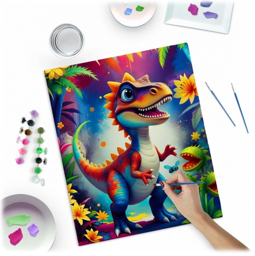 Numerazione chiara e pre-colorazione per un avvio facile