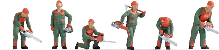 Set di figure Noch operai forestali H0