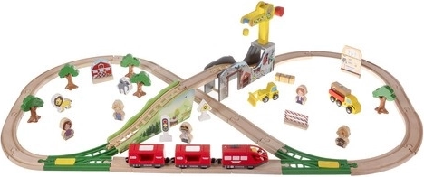 Grande set da 57 elementi per costruzioni creative