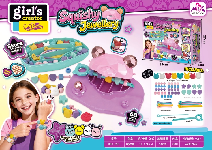 Mega set per realizzare braccialetti
