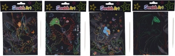 Immagini da graffiare - set creativo per bambini