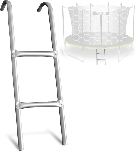 Scaletta a due gradini Neo-Sport per trampolino 10–14 ft