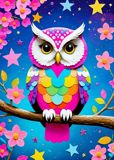 Puzzle Enjoy Gufo stellato 1000 pezzi