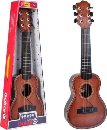 Chitarra classica per bambini marrone chiaro - 1 pezzo