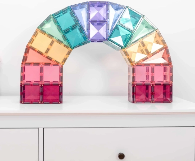 Colori pastello e design trasparente