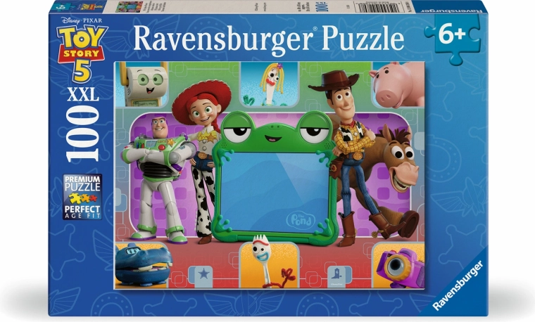 Puzzle Ravensburger Toy Story: Storia di giocattoli 5 XXL (100 pezzi)