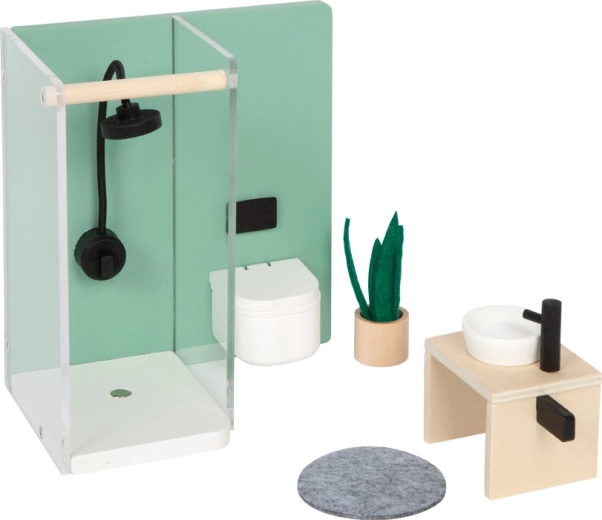 Bagno di stile con doccia rainshower
