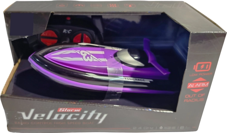 Motoscafo R/C Velocity 1:16 2,4 GHz viola