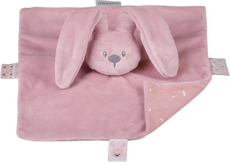 Nattou doudou mini Lapidou Glow rosa antico 28 cm