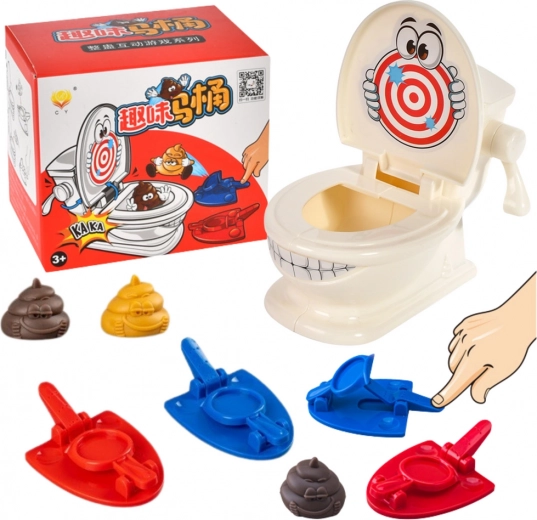 Gioco di Abilità Catapulta del WC con Catasta