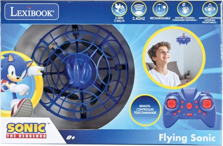 Lexibook drone volante UFO SONIC con telecomando