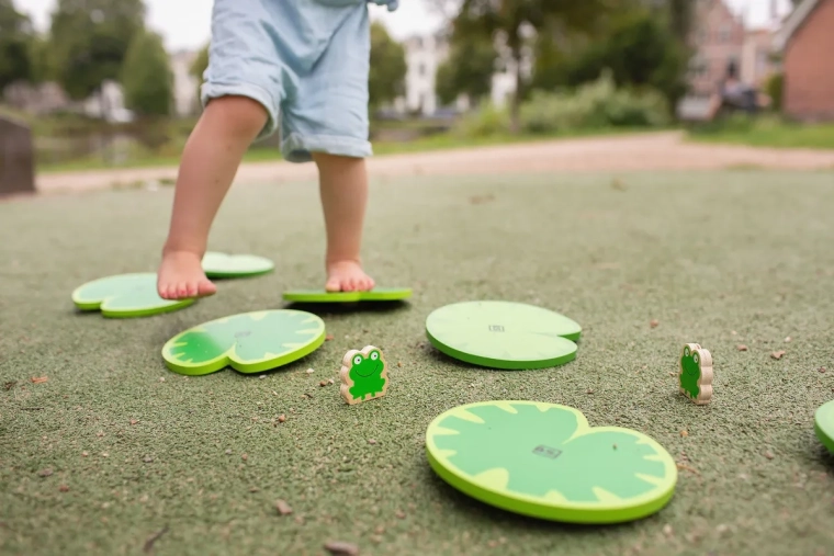 Percorso di equilibrio – ninfee per equilibrio e stabilità