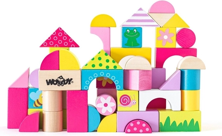 Forme diverse e stampe colorate