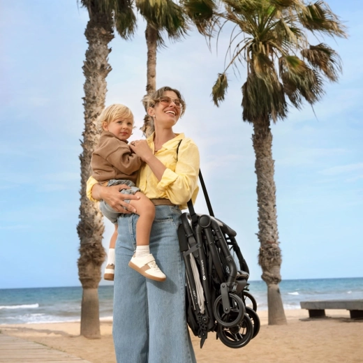 Si chiude in un attimo ed è pronto a partire