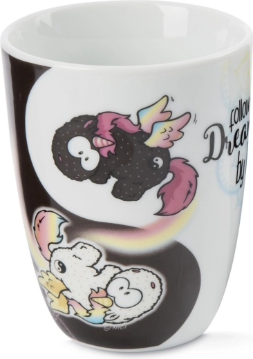 Design arcobaleno giocoso che motiva