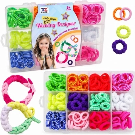 Set di elastici per intrecciare 240 pezzi