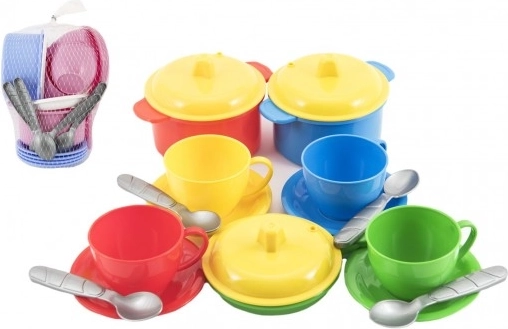 Set di stoviglie per bambini TECHNOK 18 pz