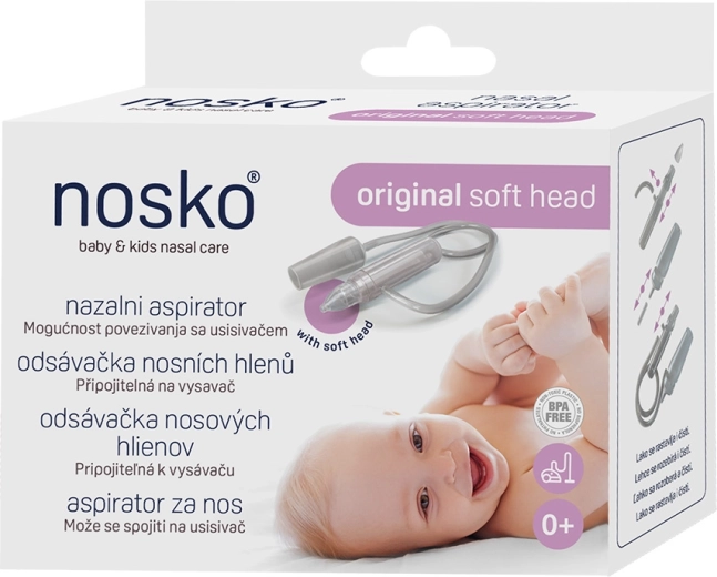 Aspiratore nasale NOSKO Soft Head per muco