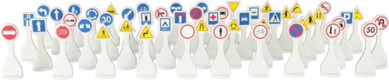 PEXI segnali stradali – set educativo con i 50 segnali più conosciuti