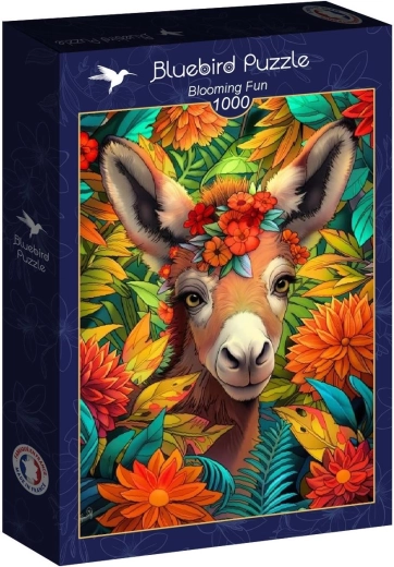 Puzzle Bluebird Divertimento floreale 1000 pezzi