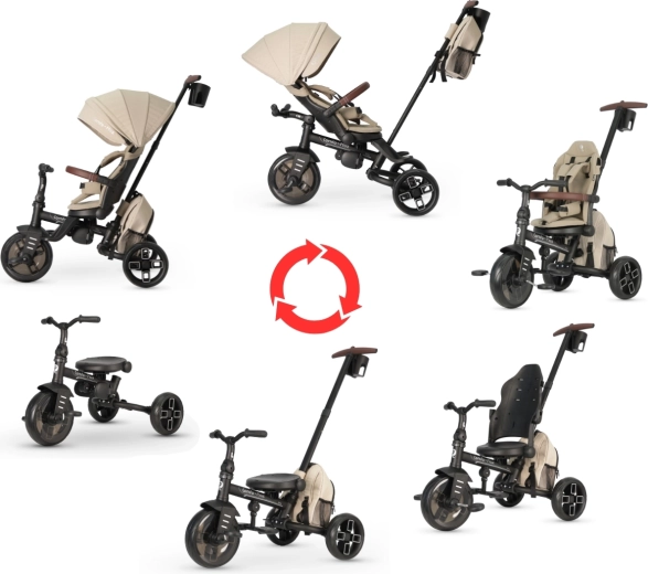 Triciclo versatile per ogni fase dello sviluppo