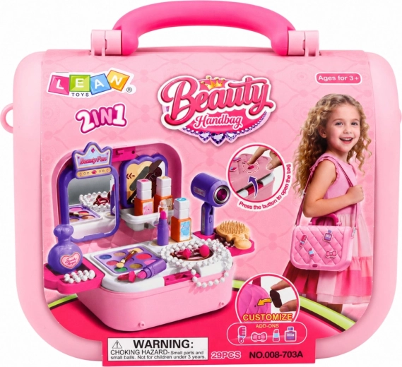 Valigetta 2 in 1: salone di bellezza portatile